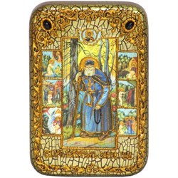 Серафим Саровский икона под старину - фото 10674