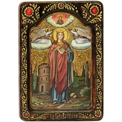 Святая великомученица Варвара Илиопольская, живописная икона - фото 11318