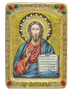 Господь Вседержитель, рукописная икона 2169