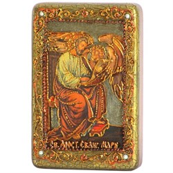 Марк Святой апостол и евангелист икона ручной работы под старину - фото 5786