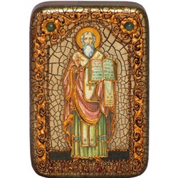 Мефодий Святой равноапостольный, икона ручной работы под старину - фото 8101