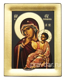 Отрада и Утешение Божья Матерь, копия чудотворной иконы с Афона - фото 8475