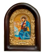 Святой апостол Марк, дивеевская икона из бисера ручной работы