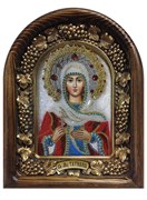 Татьяна Святая мученица, дивеевская икона из бисера