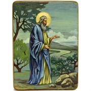 Святой праотец Адам, живописная икона в авторском стиле