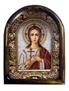 Святая мученица Вера , дивеевская икона из бисера 3437