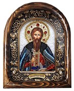 Вячеслав Святой князь Чешский, дивеевская икона 3847