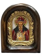 Всеволод Новгородский святой благоверный князь, дивеевская икона из бисера ручной работы 3911