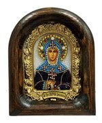 Святая Преподобная Марфа Дивеевская, дивеевская икона из бисера 3941