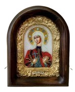 Святая Мученица София Римская, дивеевская икона из бисера 3945