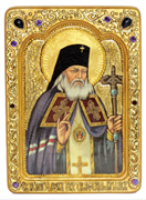Рукописная икона Святитель Лука Симферопольский, архиепископ Крымский 3953