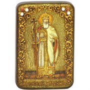 Владимир Святой князь икона ручной работы под старину
