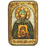 Игорь Святой благоверный князь икона ручной работы под старину