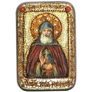 Илия Муромец Преподобный икона ручной работы под старину