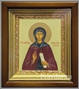 Анастасия Римляныня икона в киоте 16х19 см