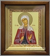Софья Святая мученица, икона в киоте 16х19 см