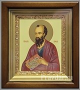 Павел Апостол, икона в киоте 16х19 см