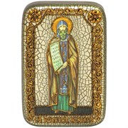 Кирилл Святой равноапостольный, икона ручной работы под старину