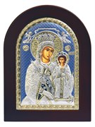 Неувядаемый цвет образ Божией Матери, икона с серебряным окладом