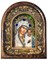 Казанская Божья Матерь, дивеевская икона из бисера ручной работы - фото 10023