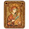 Иверская икона Божьей Матери в авторском стиле на мореном дубе - фото 10171