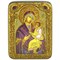 Образ Божией матери "Скоропослушница" икона на мореном дубе - фото 10454