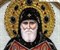 Святой праведный Николай Псковоезерский, дивеевская икона из бисера ручной работы 3391