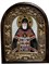 Святой праведный Николай Псковоезерский, дивеевская икона из бисера ручной работы - фото 10691