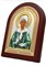 Матрона Московская деревянный оклад, цветная эмаль 3535