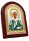 Матрона Московская деревянный оклад, цветная эмаль 3535