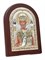 Николай Чудотворец цветная эмаль, деревянный оклад 3330