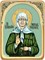 Рукописная икона "Блаженная старица Матрона Московская" на кипарисе 3698