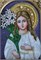 Трилетствующая Божия Матерь, дивеевская икона из бисера ручной работы 3734