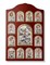 Иконостас на деревянной основе - центральная икона Георгий Победоносец 3914