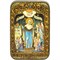 Всех Скорбящих Радость с грошиками, образ Божьей Матери, икона на мореном дубе - фото 6522
