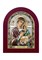 Страстная Божия Матерь, серебряная икона деревянный оклад цветная эмаль - фото 7512