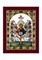 Спас Древо Жизни, серебряная икона с позолотой и цветной эмалью в деревянной рамке - фото 7654