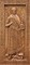Владислав Сербский, резная икона на дубовой цельноламельной доске (ростовая) - фото 8905